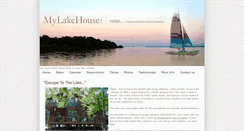Desktop Screenshot of mylakehouse.com